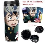 Mug de voyage STACK isotherme en plastique portable - couvercle à vis - JoJo's Bizarre Adventure #8 (400ml) G