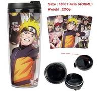 Mug de voyage STACK isotherme en plastique portable - couvercle à vis - NARUTO #18 (400ml) G
