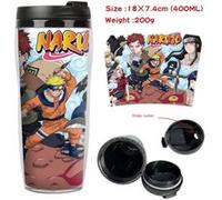 Mug de voyage STACK isotherme en plastique portable - couvercle à vis - NARUTO #19 (400ml) G
