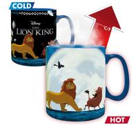 Mug Disney de Le Roi Lion - Simba, Timon & Pumbaa - Mug Magique - pour Indifférent - multicolore Standard