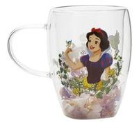 Mug | Disney | Mug En Verre Blanche Neige Decoratif Floral