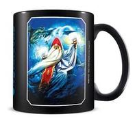 Pyramid International Tasse Donjons et Dragons 325 ml céramique noire – Produit officiel