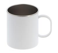 Mug en acier inoxydable TECHNOTAPE 310ml (11oz) Blanc - Diamètre 88mm