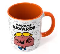 Mug en céramique 30 cl MONSIEUR MADAME série MME BAVARDE