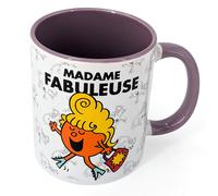 Mug en céramique 30 cl MONSIEUR MADAME série MME FABULEUSE