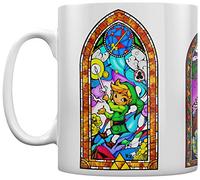 Mug en Céramique 315ml/ 11Oz - The Legend Of Zelda (Stain Glass Tri)