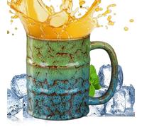 Mug en céramique 700 ml antidérapant dégradé rétro