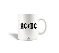 Mug En Céramique Ac/Dc Logo Noir Classiques Du Rock 1977