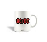 Mug En Céramique Ac/Dc Logo Rouge Classiques Du Rock 1977