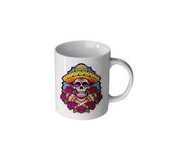Mug En Céramique Arte Calavera Caveiras Mexicanas