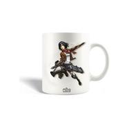 Mug En Céramique Attaque Des Titans Mikasa Ackerman Dessin Animé
