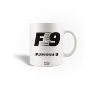 Mug En Céramique Fast & Furious 9 Logo Noir