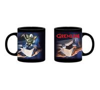 Mug en céramique - GREMLINS - Gizmo - Noir - Cylindrique - Pour enfants