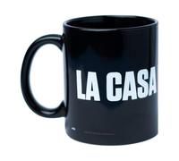 Inny Mug Céramique 330 ml avec Logo La Casa de Papel Compatible Micro-ondes Noir