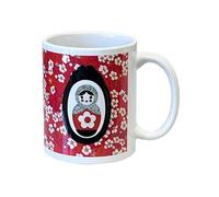 Mug en céramique Poupée Russe liberty by Cbkreation