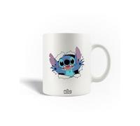Mug En Céramique Stitch Neige Noël Bleu