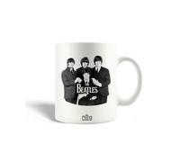Mug En Céramique The Beatles Groupe Musical Affiche Noir Et Blanc