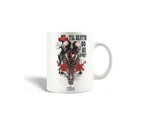 Mug En Céramique Til Death Do Us Part Jusqu'à Ce Que La Mort Nous Sépare