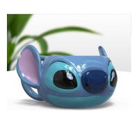 Tasse Stitch en Forme - Marchandise Disney Officielle, Tasse Céramique Peinte à la Main Lilo & Stitch, 450ml (15 oz)