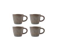 Mug en grès rose (lot de 4) HDVida