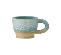 Mug en grès vert, émaillé, à motifs - Bloomingville, Safie - Ø10xH8 cm