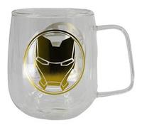 Stor MARVEL - Mug en verre - Mug AVENGERS - tasse de thé - tasse à café - 290 ml