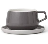 Mug Et Sous Tasse En Porcelaine - Storm - 25 Cl - Viva Scandinavia