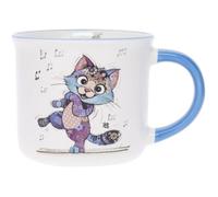 Mug expresso motif Chat qui danse