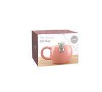 Winkee Tasse à Café Pet Friends Mignonne 350 ml Céramique pour Adultes et Enfants Chat