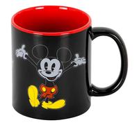 Mug fille Karactermania Mickey Noir 9,5x13x7,8 cm