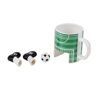Mug Football - OUT OF THE BLUE - Mug en Céramique - Vert - Compatible Lave-Vaisselle - Design Contemporain