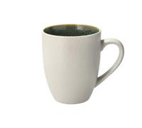 Mug GASTRO 300 ml, blanc / vert, grès, Bitz