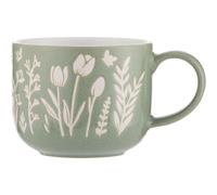 Mug IN THE MEADOW 400 ml, vert, grès, Mason Cash