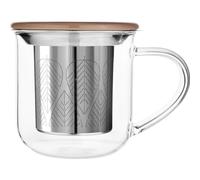 Mug infuseur MINIMA EVA 400 ml, marron poudré, Viva Scandinavia