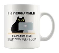 Mug Ingénieur programmeur IR Tasse à café GoûTer 2 pièces / 330 ml | Humour Tasses Réutilisable Tasses à cafe Amie Evjf
