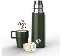 Mug isotherme 850 ml, garde au chaud pendant 12 heures, au froid pendant 24 heures, en acier inoxydable, vert