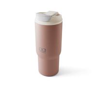 Mug isotherme avec paille 600ml rose