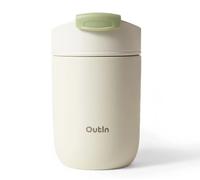 Mug Isotherme De Voyage Sand White -35 Cl - Outin