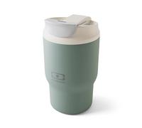 Mug isotherme avec paille 360ml vert