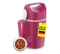Mug Isotherme - Rotpunkt Dirk 850 - Large ouverture - Boîtes Alimentaires Isothermess Avec cuillère - Garde au Chaud 12h - Pitaya
