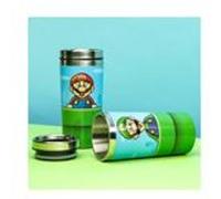 Paladone Mug de voyage Super Mario Warp Pipe – Officiellement licencié Nintendo, inox 450 ml