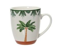 Mug Kaemingk porcelaine palmier