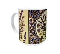 Mug lavande parfum de provence en céramique blanche