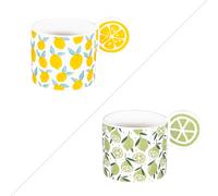 Mug Lemon 35 cl (lot de 2)