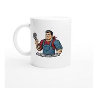 Mug Mécanicien Humour Garagiste Bricoleur Je Répare avec Amour