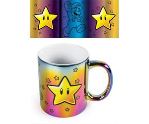 Mug métallique 315ml / 11 oz - Super Mario (Star Power)