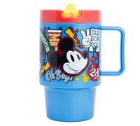 Mug Mickey en plastique avec couvercle de 530 ml