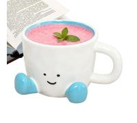 Mug Mignon Accessoires de Boisson Charmants pour la Cuisine et la Maison | Tasse à Thé Originale avec pour Femmes, Hommes, , Bureau, Collègues et Bleu