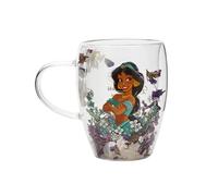 Mug | Disney | Mug En Verre Jasmine Decoratif Floral