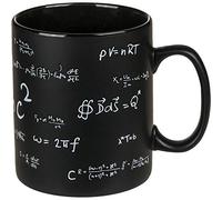 Mug noir, Mathematic, env. 13 x 11 cm, en grès, dans boîte cadeau